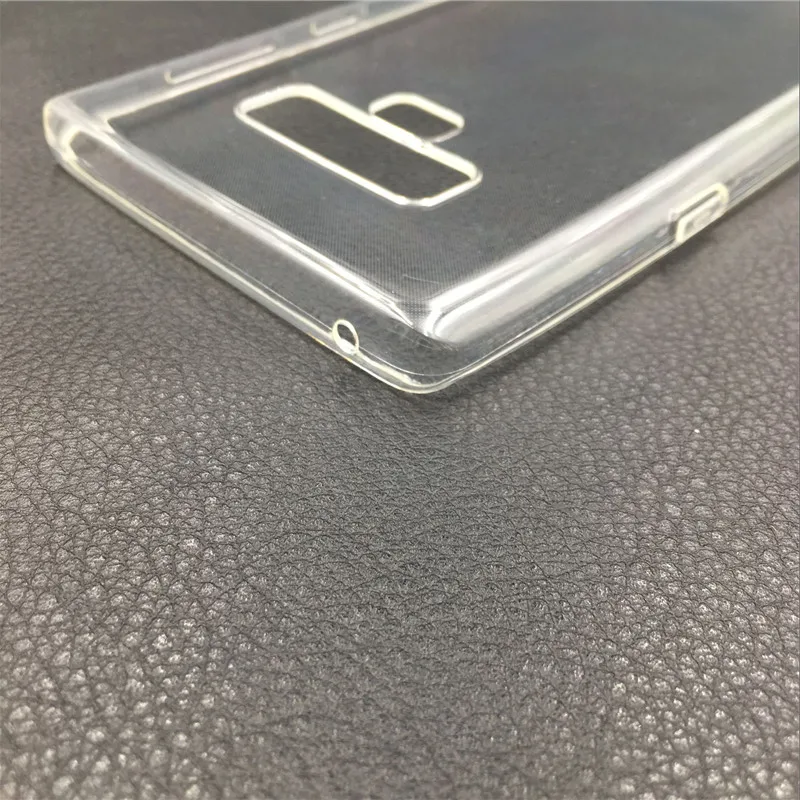 Ультра тонкий силикон Fundas Capas для samsung Galaxy Note 9 Note9 SM-N960F N960F N960 Прозрачный чехол