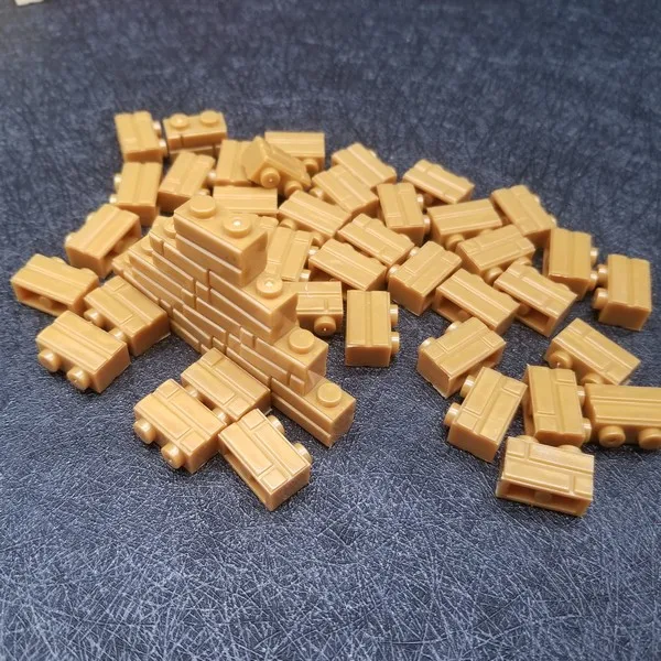 50 шт. 1*2 строительные блоки MOC для детей | Игрушки и хобби