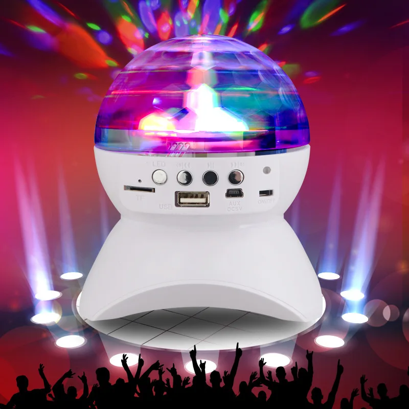 Диско DJ спортивный bluetooth-динамик встроенный свет шоу сценический эффект