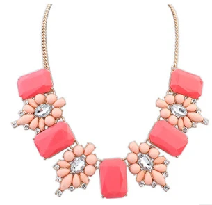 Ожерелье с квадратной цепочкой массивное ожерелье в европейском стиле |