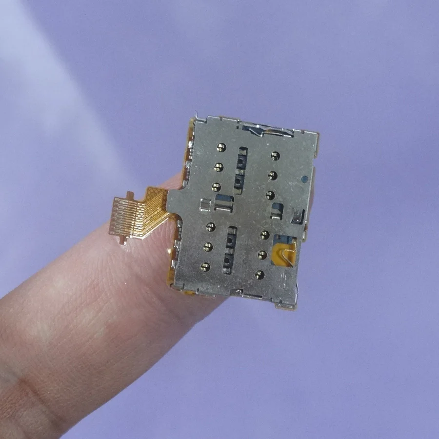 For HTC One M8 Single Dual SIM Card Reader holder Slot Flex Ribbon Cable Repair Parts | Мобильные телефоны и аксессуары