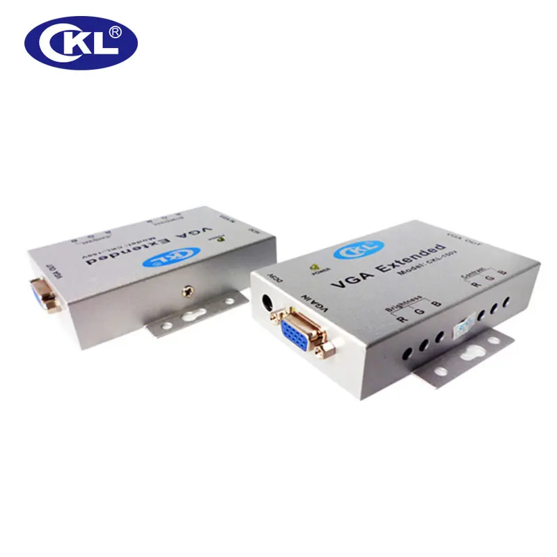 Усилитель сигнала VGA CKL 150V удлинитель до 150 м (492 футов) через кабель Cat5e|cat5e cable|vga signal