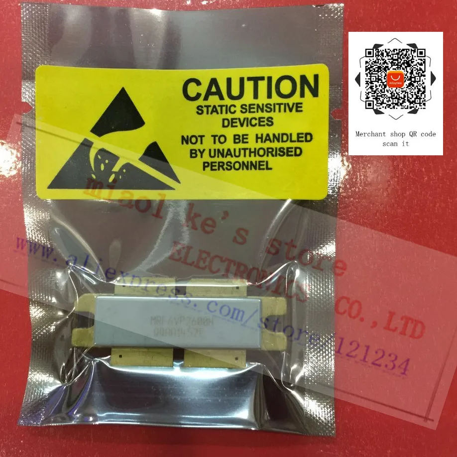 

100% Original: MRF6VP2600H MRF6VP2600HR5 MRF6VP2600HR6 [ 2-500MHz, 600W, 50V, NI-1230 ] RF POWER MOSFET N-CHANNEL TRANSISTOR