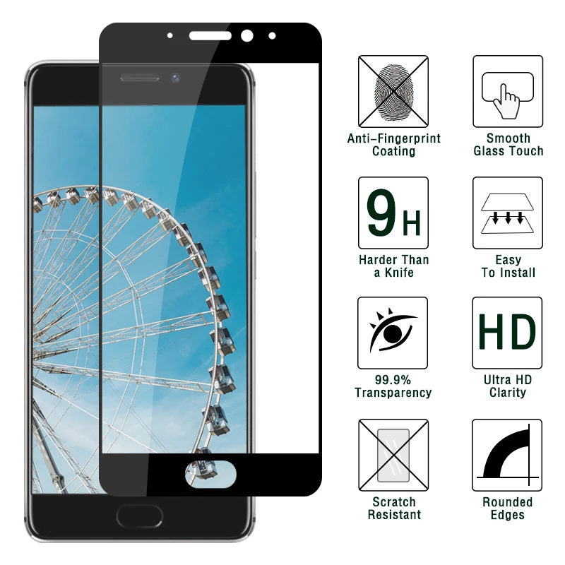 Для Meizu Pro 7 Plus Защитная пленка для экрана закаленное стекло Pro7 Взрывозащищенная