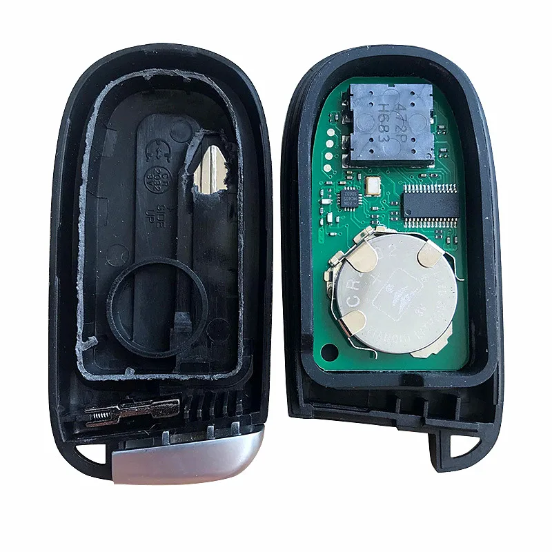 5 Buttons Smart Remote Car Key Fit For JEEP Cherokee 2014 To 2017 Keyless Entry 433MHz PCF7953M 4A CHIP GQ4-54T Chip No Mark | Автомобили
