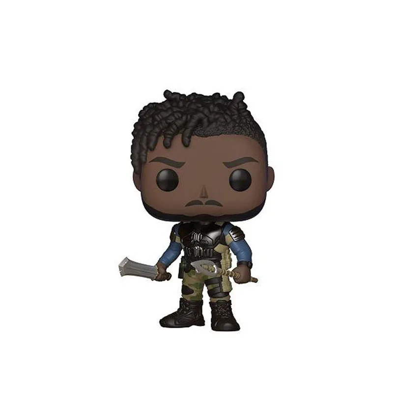 Black Panther Erik Killmonger Action Vinyl Figure Model Doll Collection Toys for Children | Игрушки и хобби