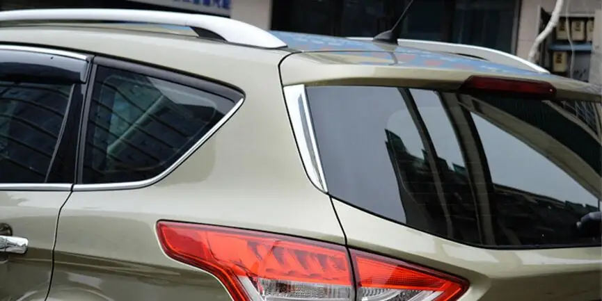 Подходит для 2013 2014 2015 FORD ESCAPE KUGA задний багажник Задняя дверь окно спойлер молдинг