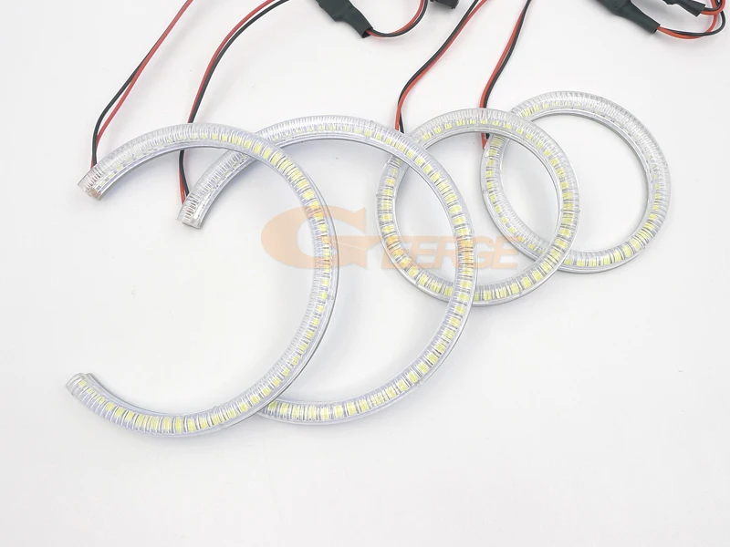 Для MERCEDES BENZ C Class W204 C280 C300 C350 C63 2008-2011 галогенные фары отличные ультра яркие smd комплект светодиодов «глаза ангела» DRL