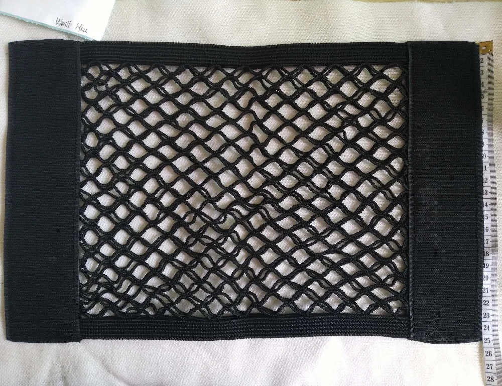 Free Shipping Auto Seat Back Storage Mesh Net Bag 0cm x 25cm Car Styling Luggage Holder Pocket Sticker Trunk Organizer | Автомобили и