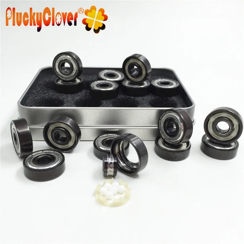 8/10 шт. ABEC7/9 Спиннер шариковый подшипник 608rs с 7 шариками Chorme Сталь шариковый Ролик подшипника ступицы колеса для скутера слалом игрушка-Спиннер