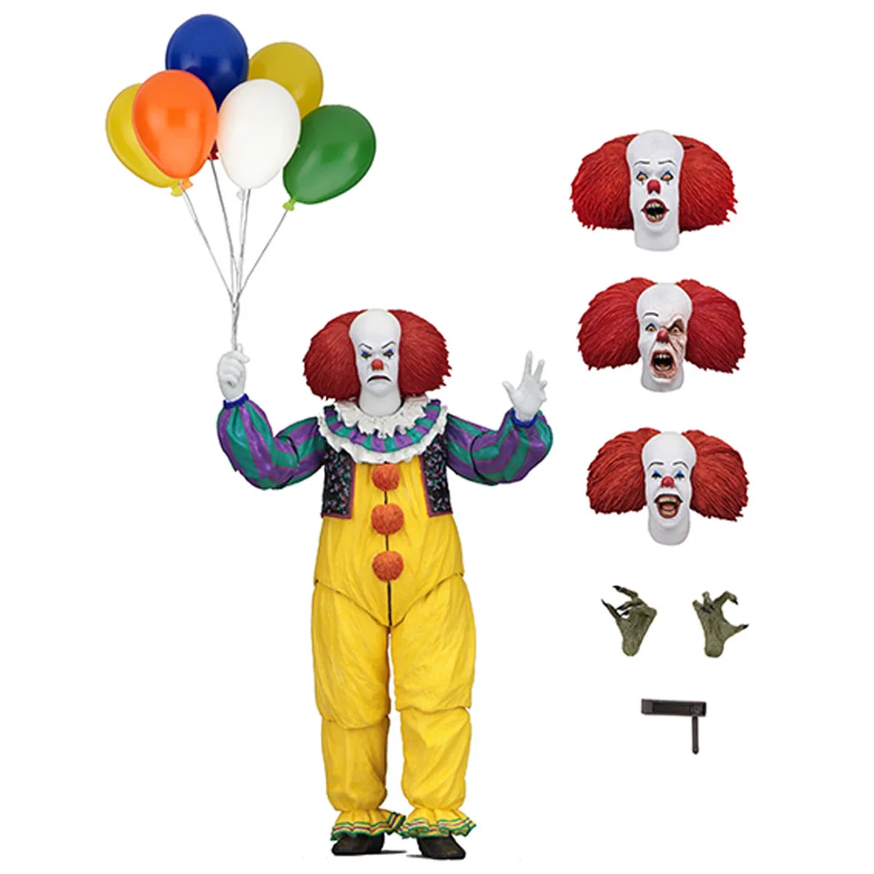 NECA IT Pennywise 1990 Stephen King's It модель клоуна коллекция для украшения Хэллоуина подарок