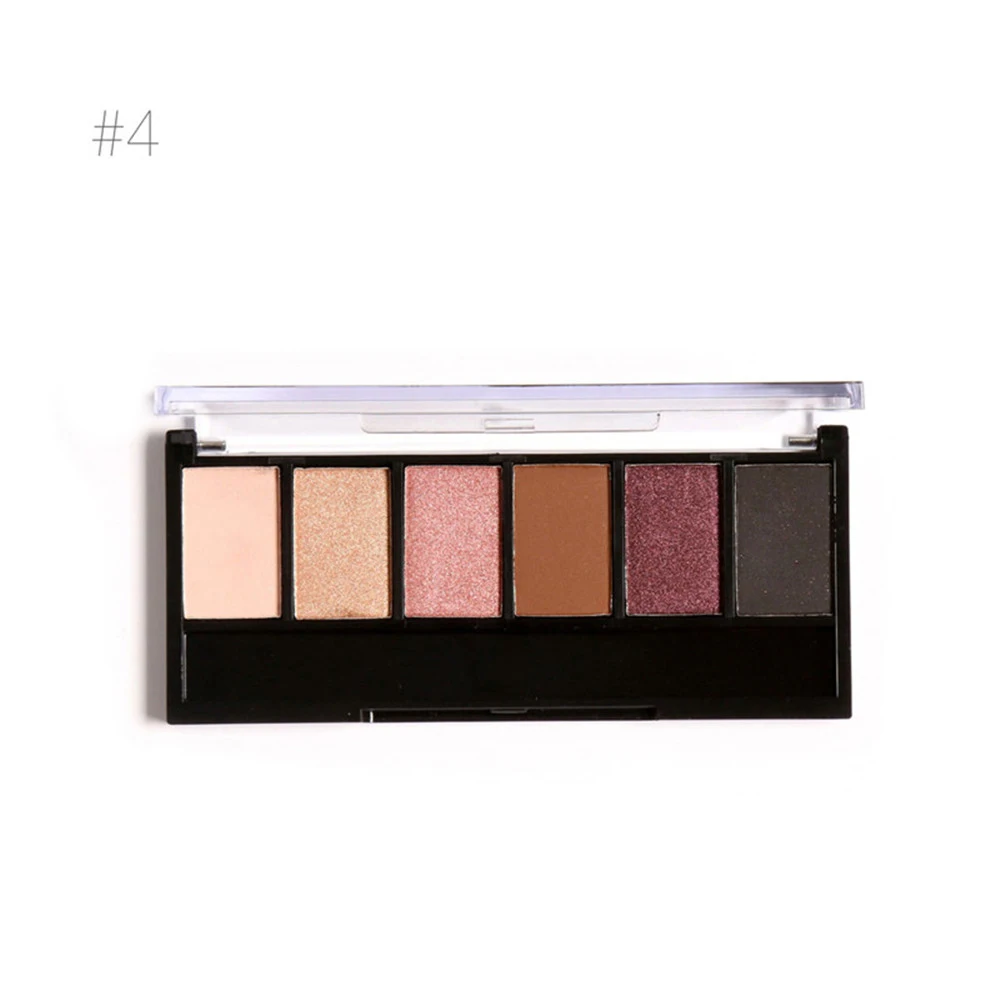 Focallure 6 цветов Naked Eye Shadow Тени для бровей Макияж набор ню - Цвет: 4
