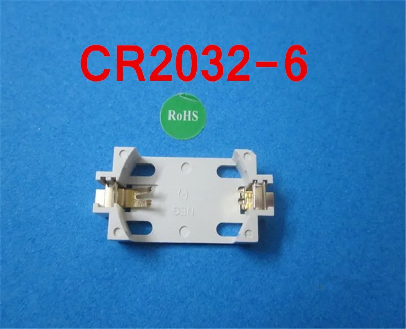(5 шт./лот) CR2032 6 батарейный отсек для сотового телефона Розница + Опт.|socket holder|socket