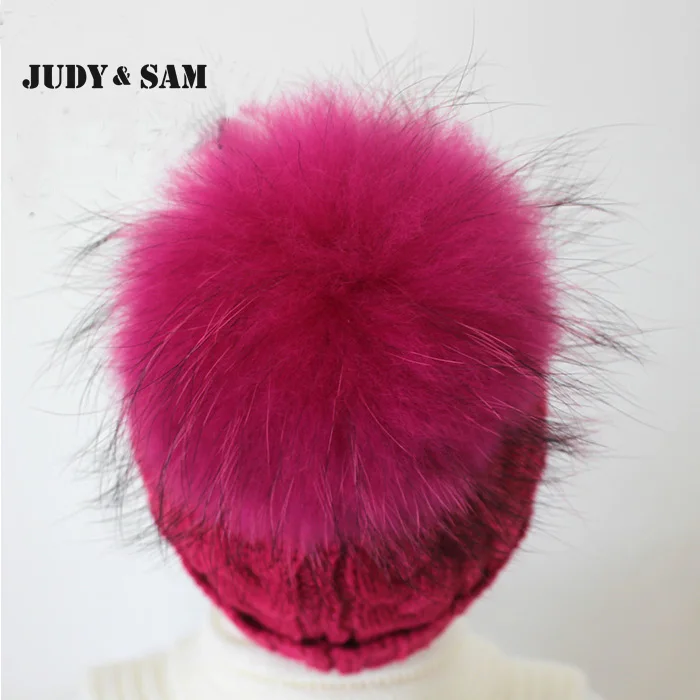 Новая дизайнерская теплые зимние шерстяные смеси кабель для Кепки с реальным