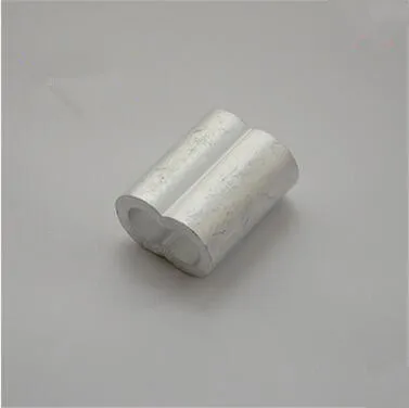 20 шт. M6 двойные отверстия 8 форм Овальный зажим трос крепеж оборудование для