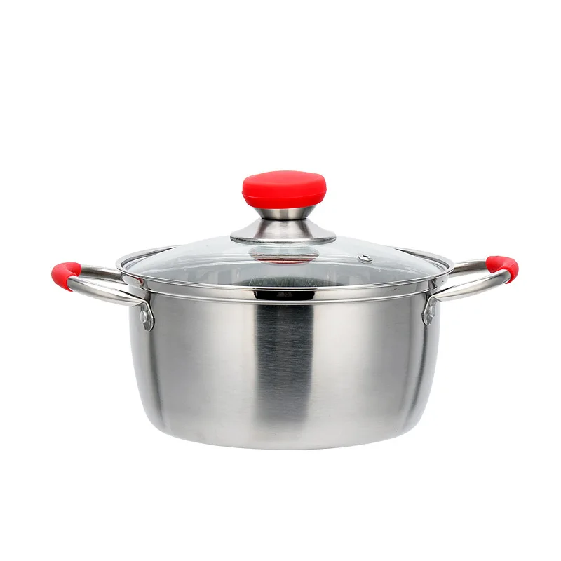 Новое поступление газовая кастрюля из нержавеющей стали однослойная
