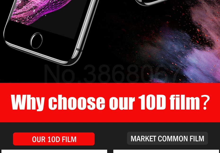 MooPok 10D полное покрытие из закаленного стекла для iPhone 6 6 Plus стекло 7 8 Plus Защита экрана для iPhone XR XS Max X защитная пленка
