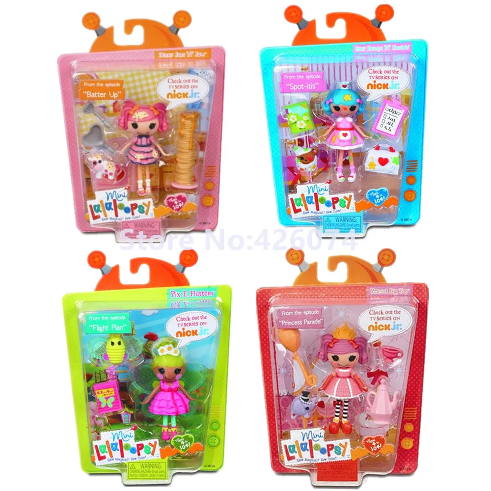 Новые миниатюрные фигурки Lalaloopsy Time куклы для девочек детские игрушки