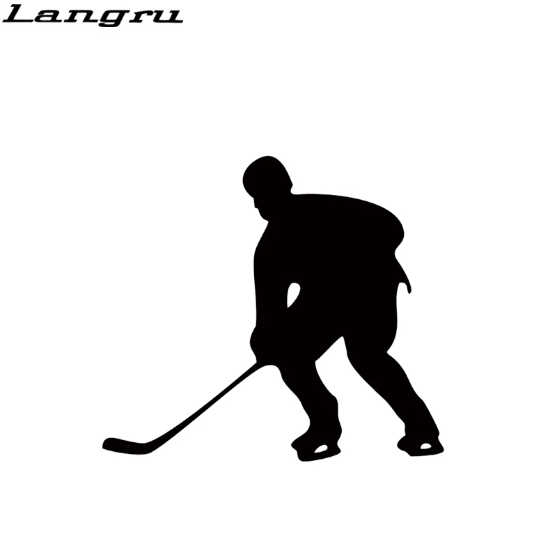 Langru Hockey Bumper Car Styling Vinyl Decals Auto Decoration Accessories Play Sports Enthusiasts Stickers JDM | Автомобили и