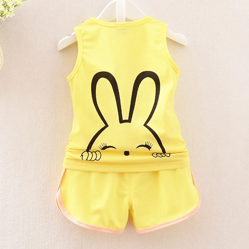 

hot sale new baby girl clothes suit best quality girl cotton summer clothe suit brand children kids cartoon clothing sets