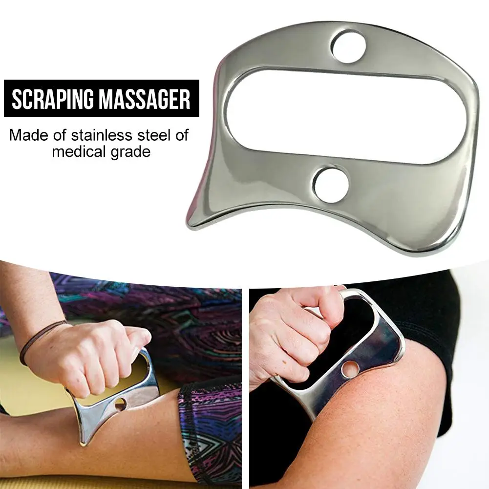 Gua Sha инструмент 304 нержавеющая сталь Guasha доска для китайского Медицинского