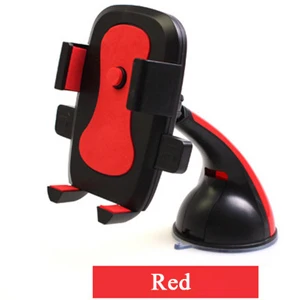 Red SKSK Автомобильный держатель для телефона крепление на лобовое стекло присоска для iPhone 6S 7 8 Plus X samsung смартфонов поддержка gps приборной панели крепление - Цвет: Red