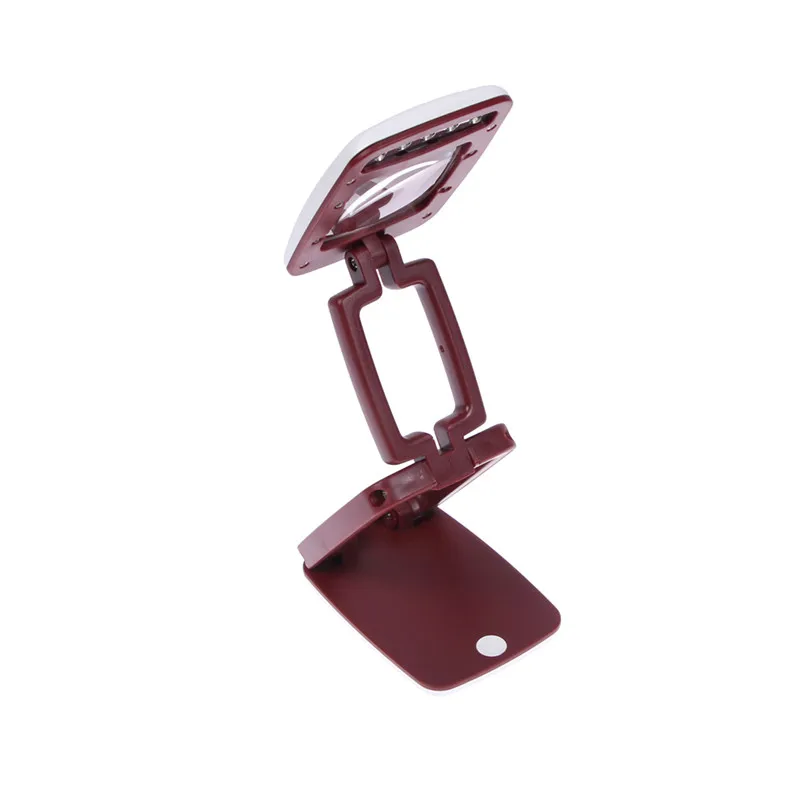 Портативный складной светильник ручной увеличительный прибор с подсветкой 3x