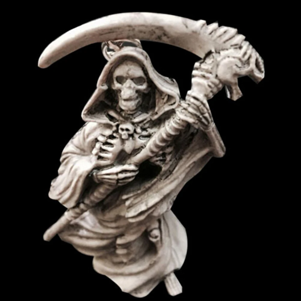 

New Rubber Devil Death Monster Skull Keychain Car Key Chain Accessories