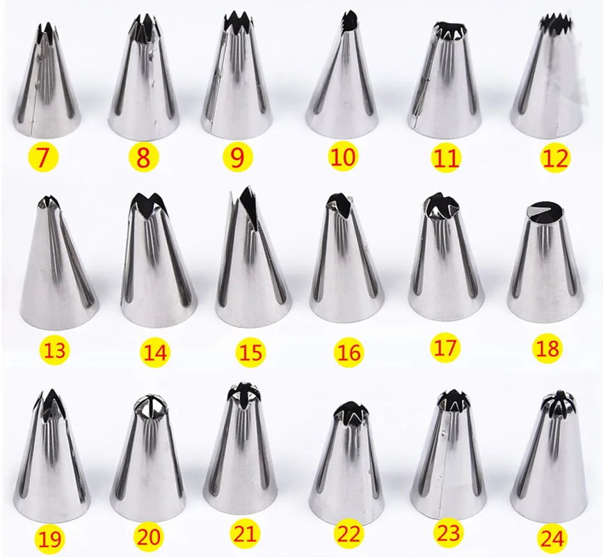 Новый квалифицированные для украшения тортов 1 шт./компл. большой нержавеющая