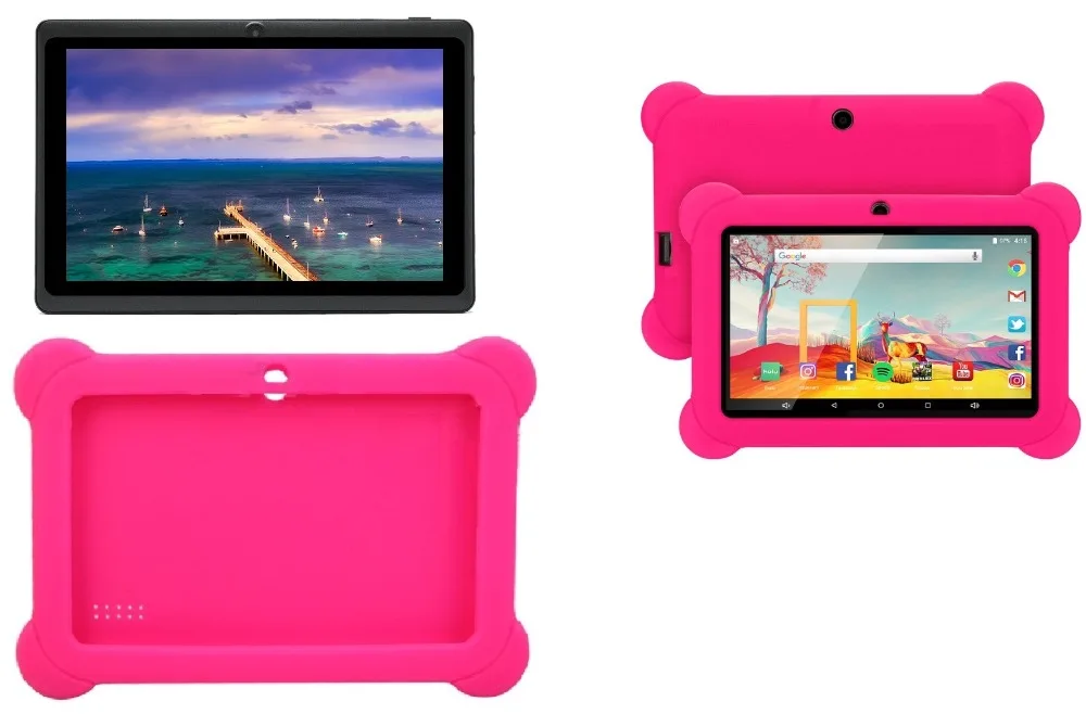 Новый 7-дюймовый оригинальный дизайн Android 8 0 четырехъядерный 1G + 8G планшетный ПК WiFi