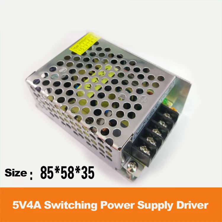 20W Switching Power Supply Driver 5v4a Lighting Transformers for LED Billboards Displays Luminescent Characters | Лампы и освещение