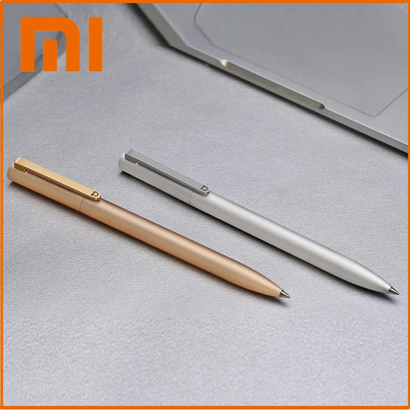 Оригинальные ручки Xiaomi Mijia металлическая шариковая ручка 0 5 мм швейцарские