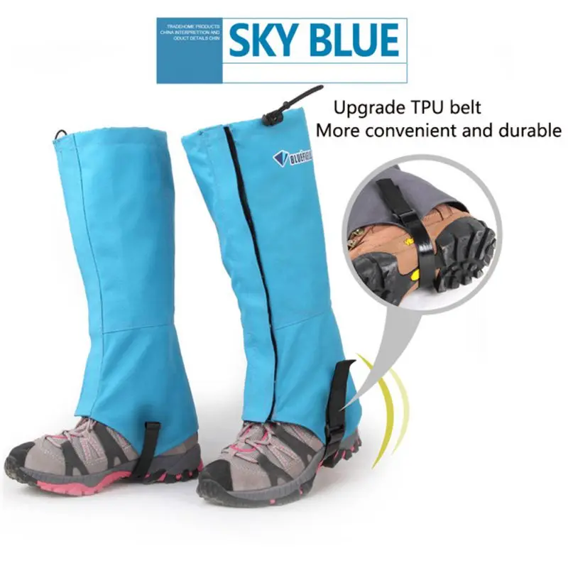 Наружные водонепроницаемые лыжные гетры для катания на лыжах защита пеших