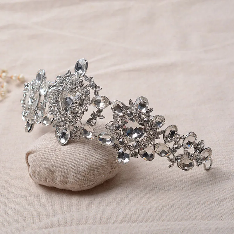 Тиара novia любовь корона горный хрусталь двойное остекление свадьба тиара бижу