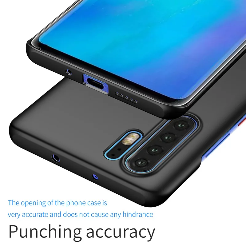 QZPC 2019 новые чехлы для huawei P30 Pro Чехол P20 Lite чехол матовый жесткий пластик простые S