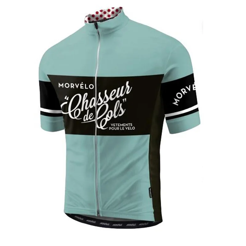 09 Morvelo быстросохнущая дышащая Велоспорт Джерси короткий рукав Летняя мужская рубашка велосипеда гоночные топы велосипед Велосипедная форма K080709 - Цвет: 09