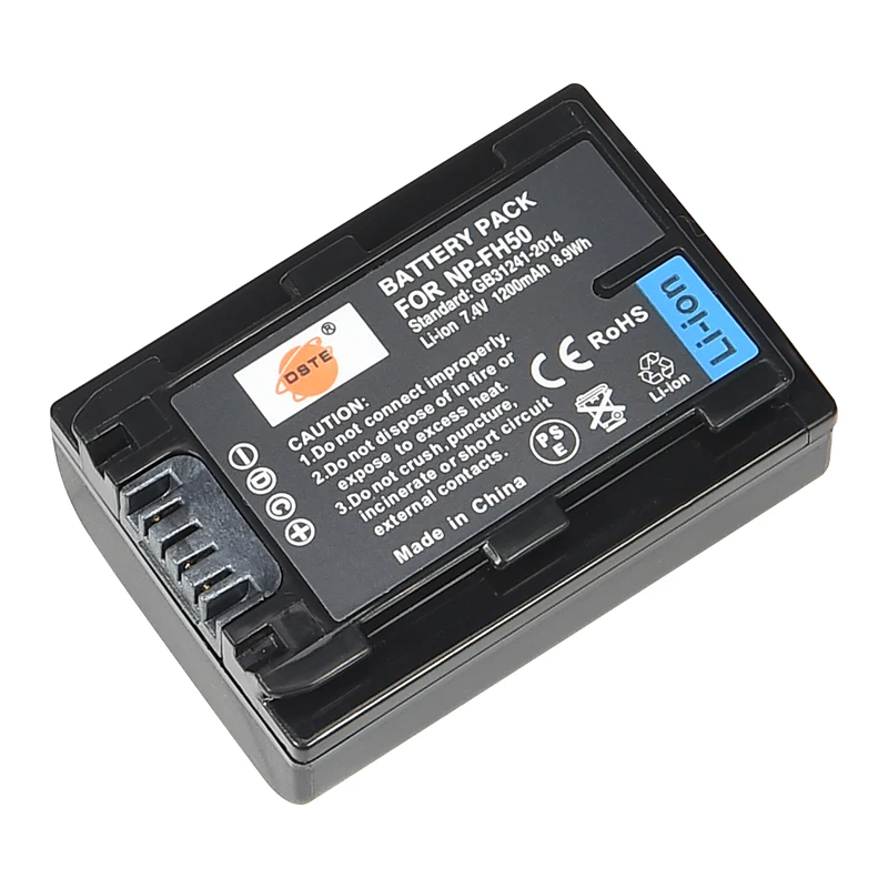 Зарядное устройство для Sony A230 A290 A390 HX100 HX200 TG3 TG5 TG7 2 шт. аккумулятор 1200 мАч ЖК-экран 1