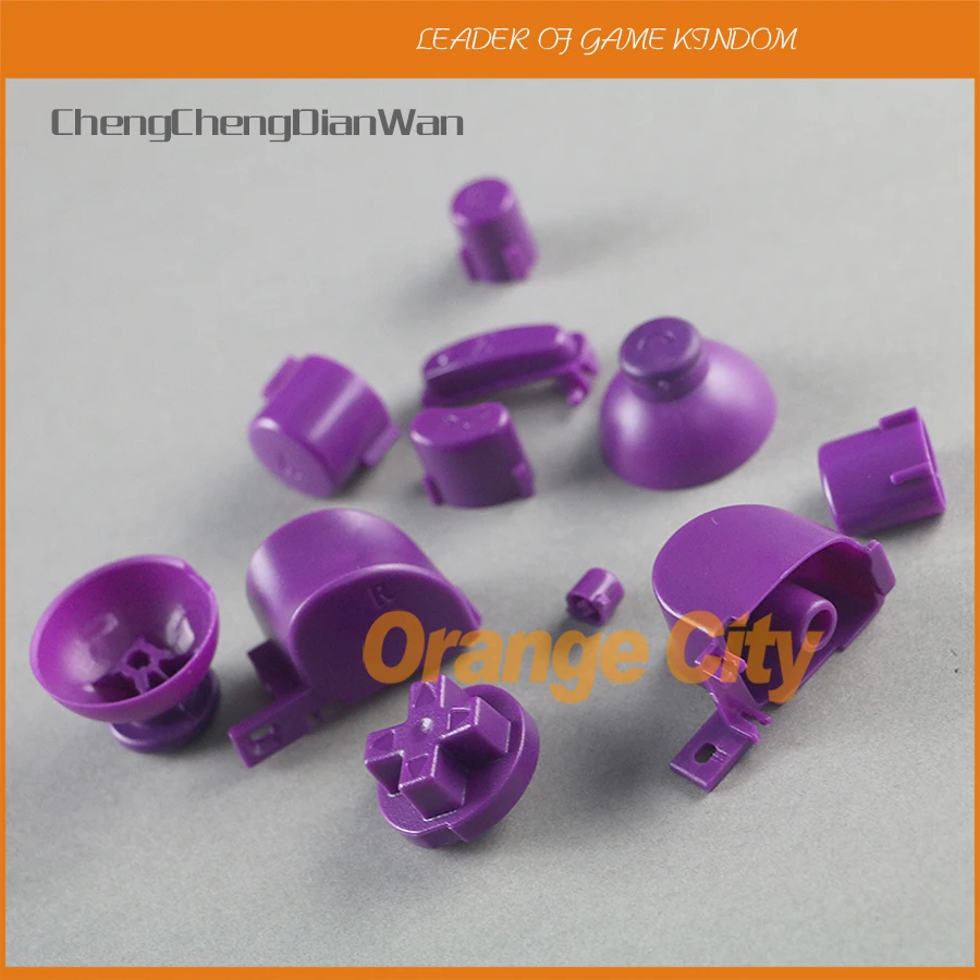 100 комплектов полноразмерные кнопки для клавиатуры L R ABXY Z геймкубе рамка кнопок