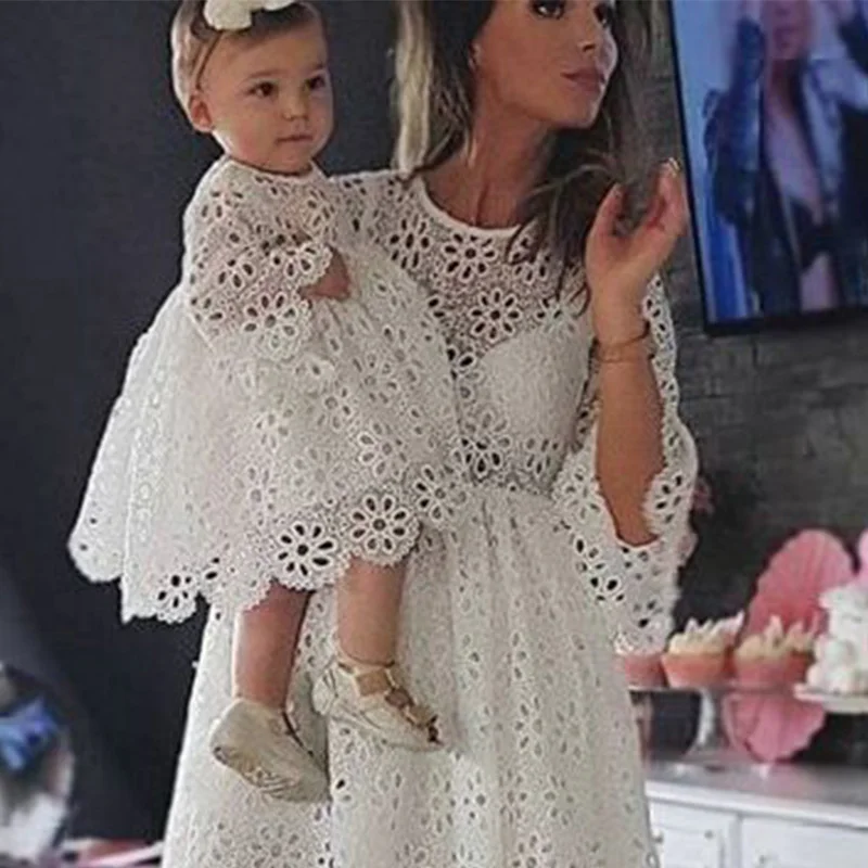 Летнее модное платье для девочек милое кружевное принцессы с короткими рукавами