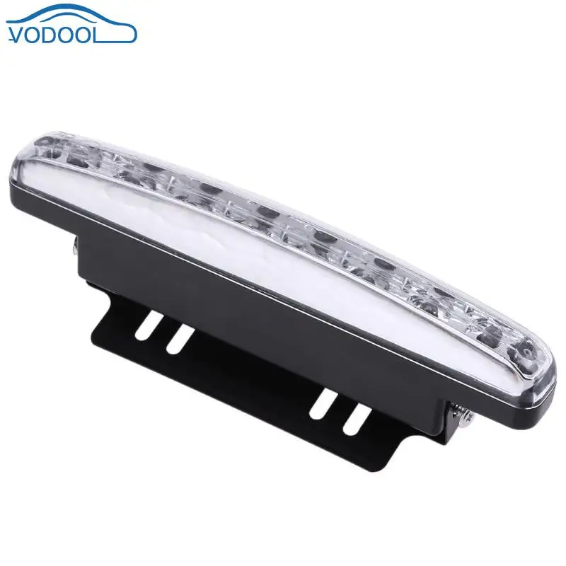 VODOOL 12V Водонепроницаемый Автомобильные фары дневного света светильник Voiture 8 LED DRL
