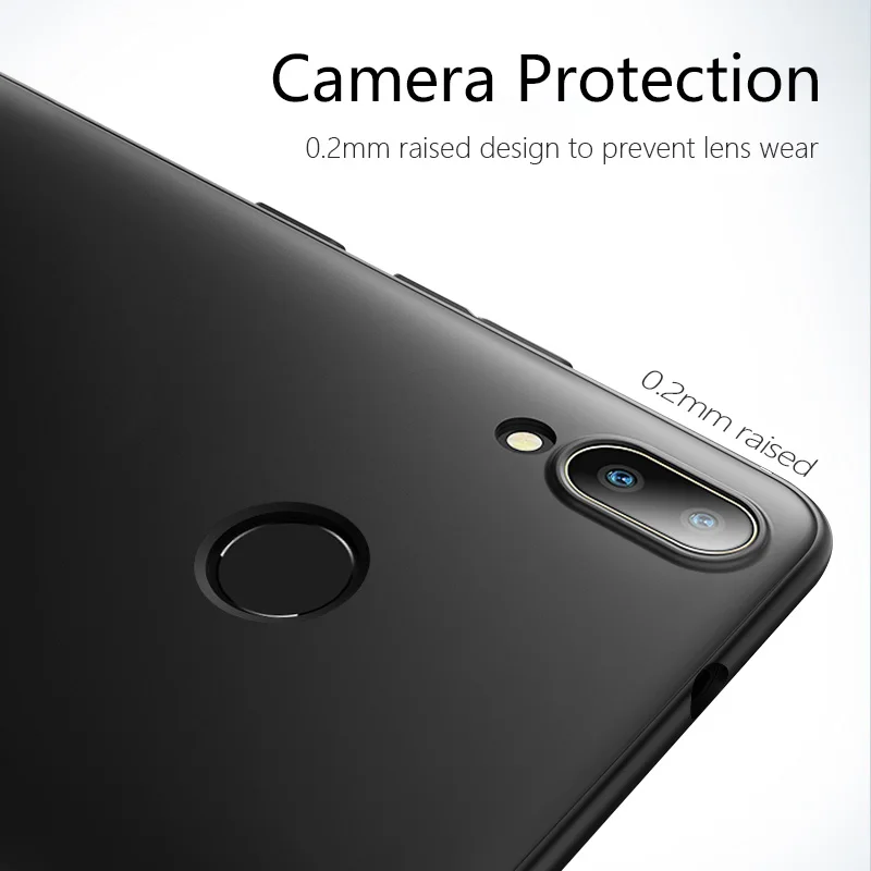 Xiaomi Redmi Note 7 Чехол редми 7 Случаи Силиконовый тонкий кольцо держатель матовая ТПУ Мягкая Защитная крышка для Redmi Note 7 принципиально Coque