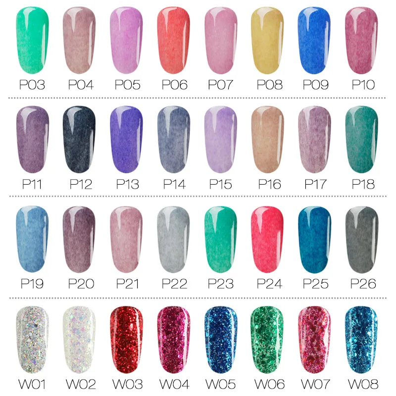 NAILWIND 7 мл Гибридный гель Лаки Однотонная Одежда УФ для ногтей набор праймеров