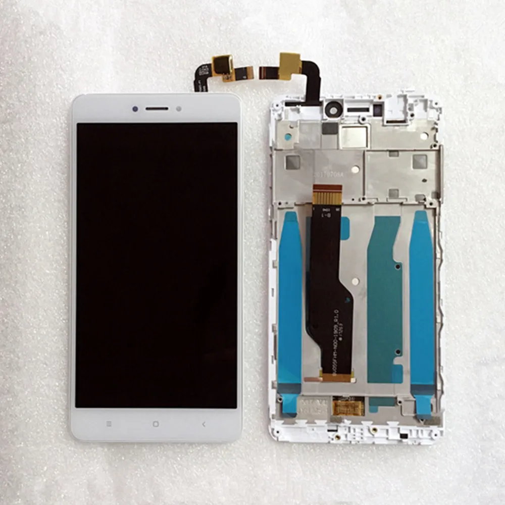For 5.5'' xiaomi redmi note 4X lcd screen display touch panel digitizer assembly with frame for 4 global parts | Мобильные