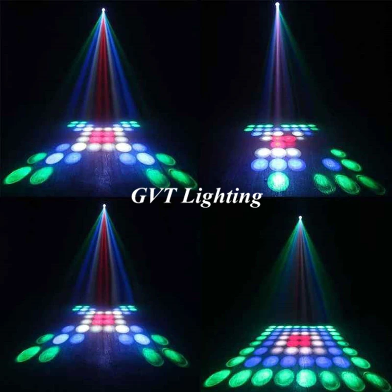 Светодиодный проектор компактный 64 Вт с изменением цвета 10 Вт|stage light projector|moonflower