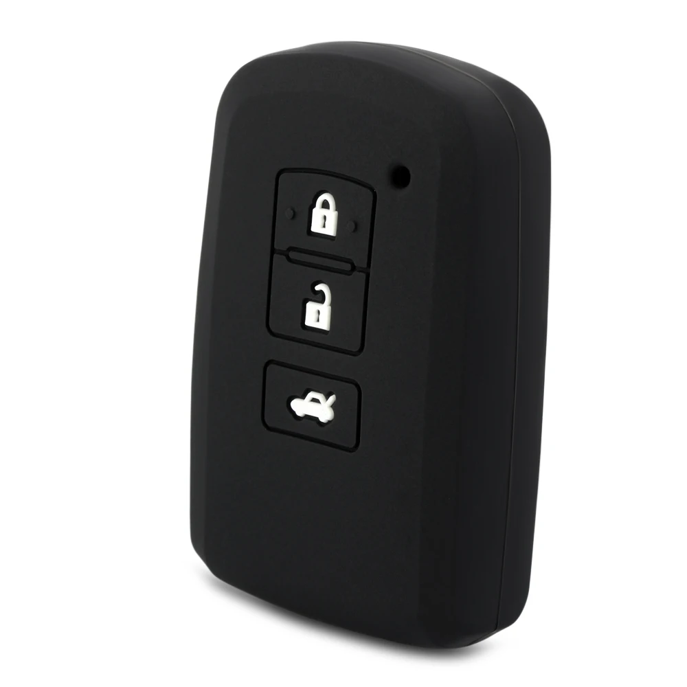 3 кнопки силиконовый брелок оболочки чехол для пластиковая пилочка ногтей Avalon Rav4