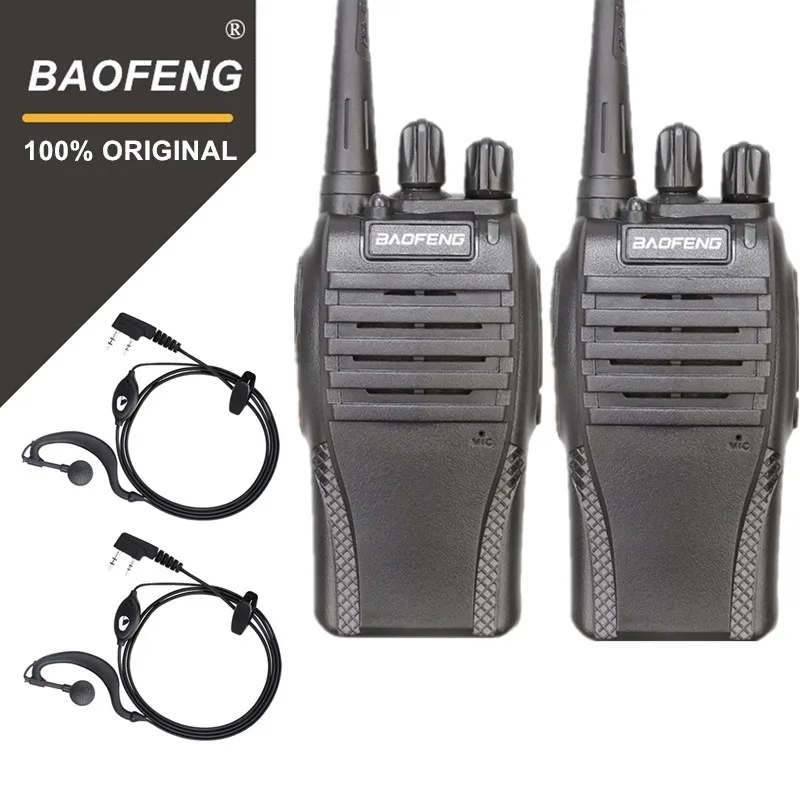 2 шт. Baofeng BF 999s UHF Hotel Communicator ручной трансивер Cb Radio Flashlight 999S Walky Talky|Рации| |