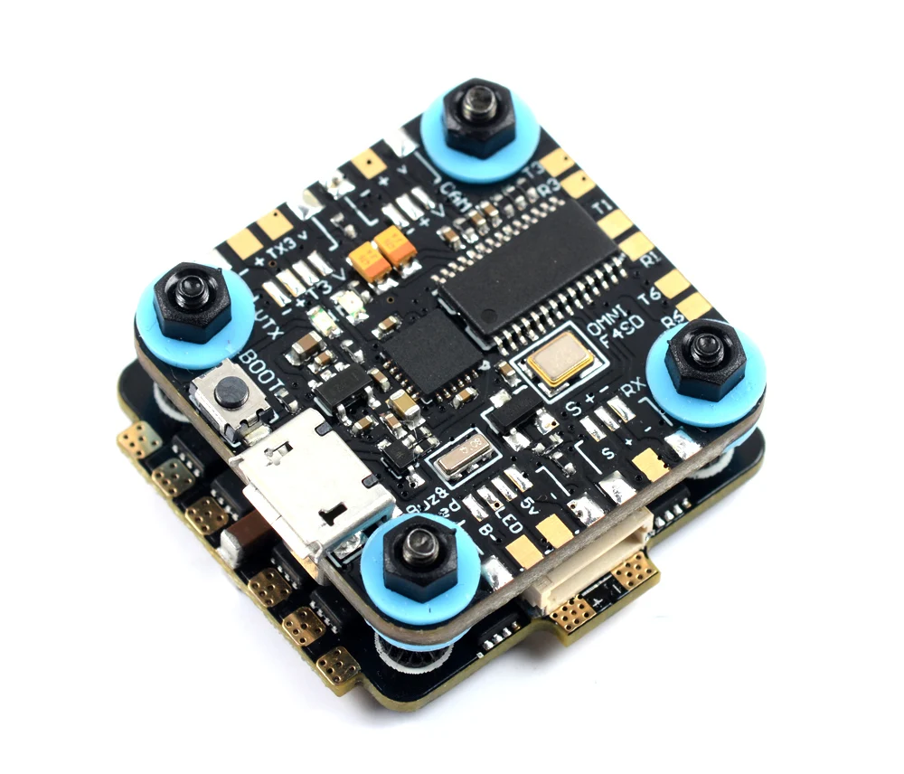 Контроллер полета TurboS F405 Betaflight (Mini) и F20 20A 2 4S DSHOT600 бесщеточный ESC для модели RC