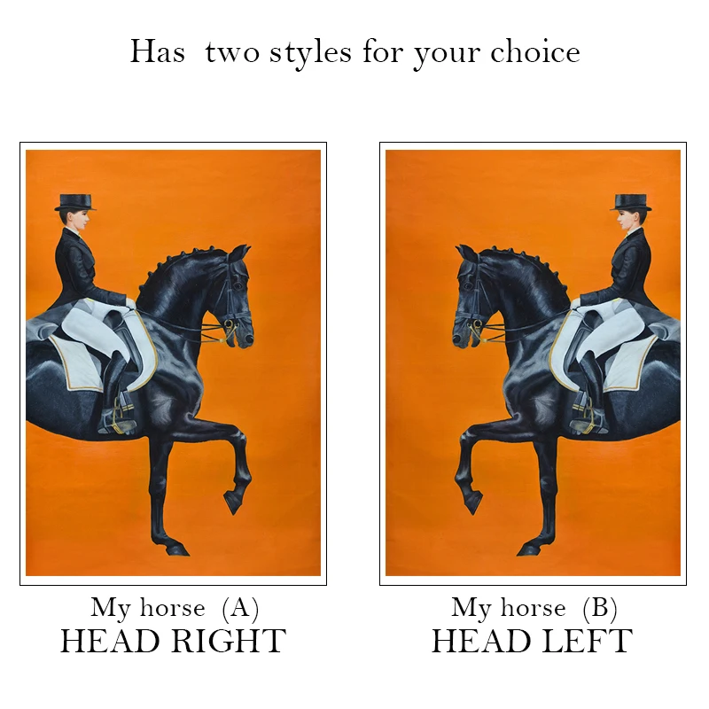 Современные постеры и принты HD лошадей Картина на холсте настенные картины для