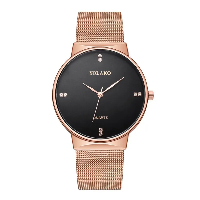 Мужские часы Топ бренд класса люкс ультра тонкие наручные розовое золото мужские