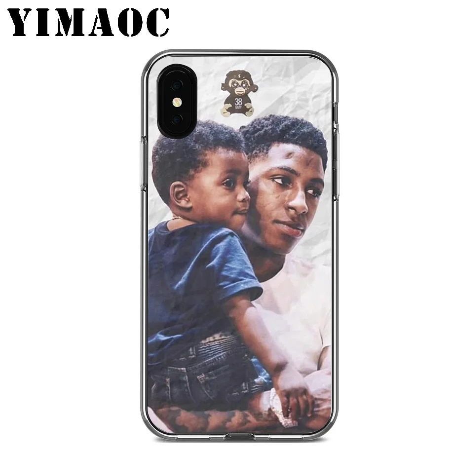 YoungBoy Never Broke Again Lil Baby Soft Silicone Case for Apple Iphone Xr Xs Max X 10 8 Plus 7 6S 6 SE 5S 5 7Plus 8Plus |